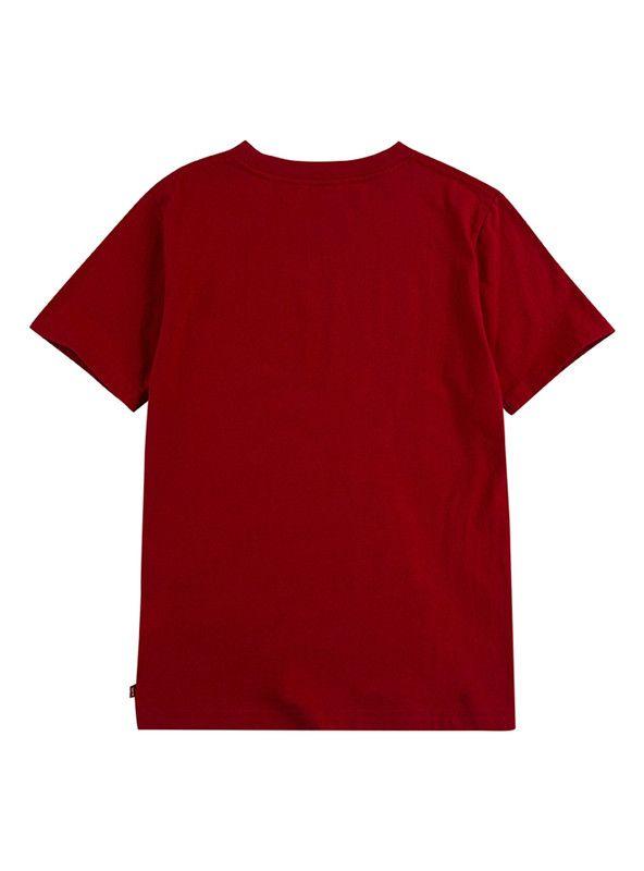 Polera Niño MC Batwing Rojo Levis-1