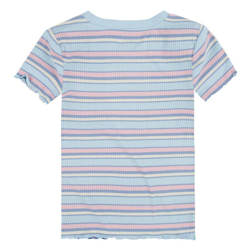Polera Niña MC Rib Celeste Levis 41H139-BEN-S-1