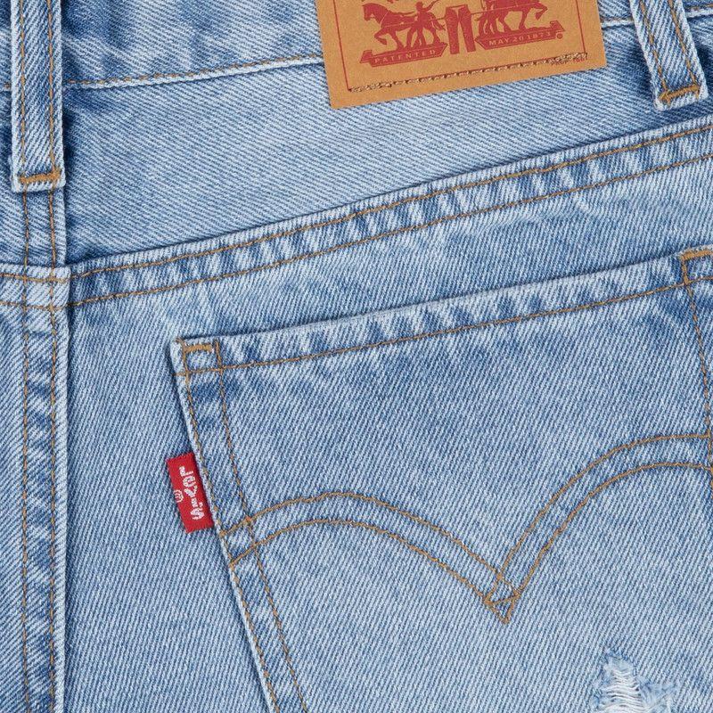 Short Niña Girlfriend Azul Levis 31D152-L6L-4-5