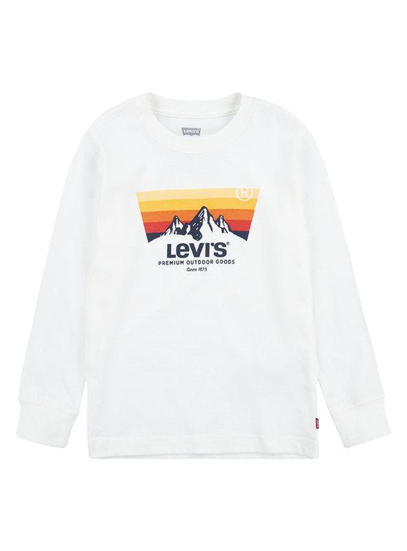 Polera Niño ML Mountain Blanco Levis-0