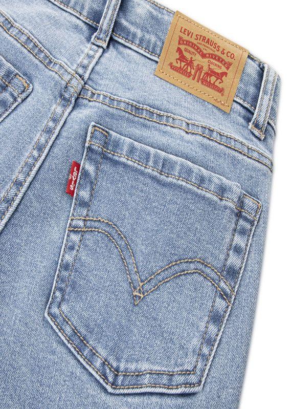 Jeans Niña 726 High Rise Flare Azul Claro Levis-2