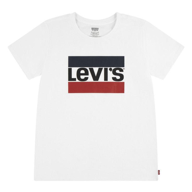 Polera Niña Sportswear Blanco Levis 41K827-001-S-0