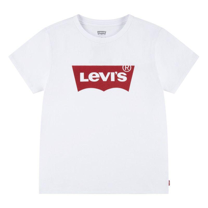 Polera Niña MC Batwing Blanco Levis 31K825-W5J-4-0