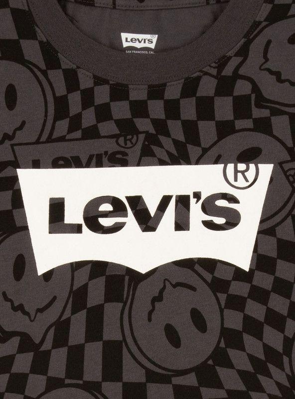 Polera Niño Racer Animada Gris Levis 81H252-G6J-2