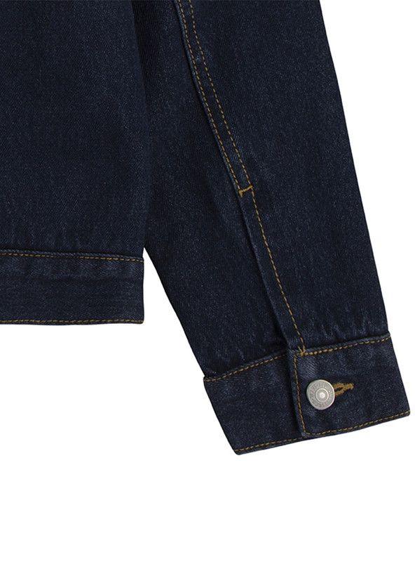 Chaqueta Niño Trucker Sherpa Azul Levis-3