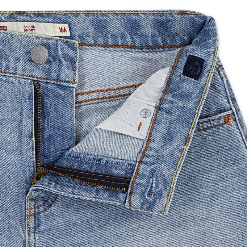 Short Niña A-Line Azul Claro Levis 31M220-L9Y-4-2