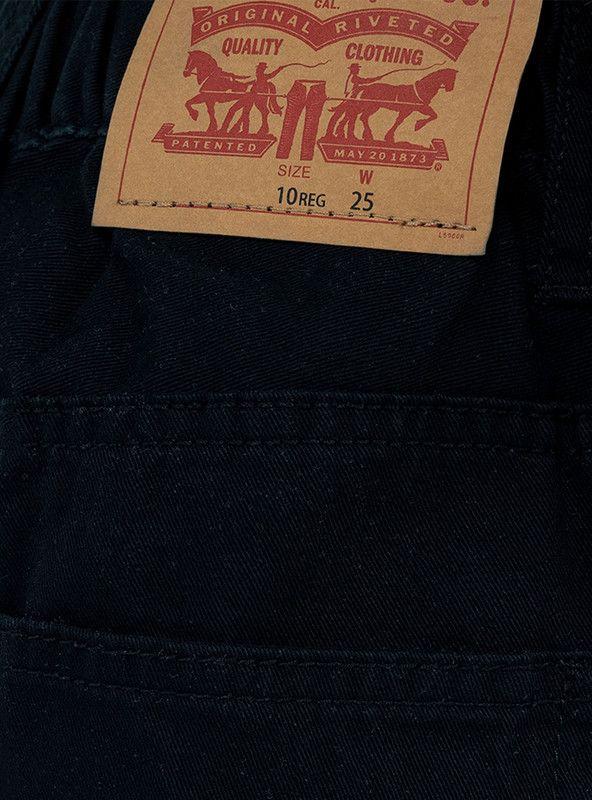 Short Niño Regular Taper Negro Levis 91B076-023-8-3
