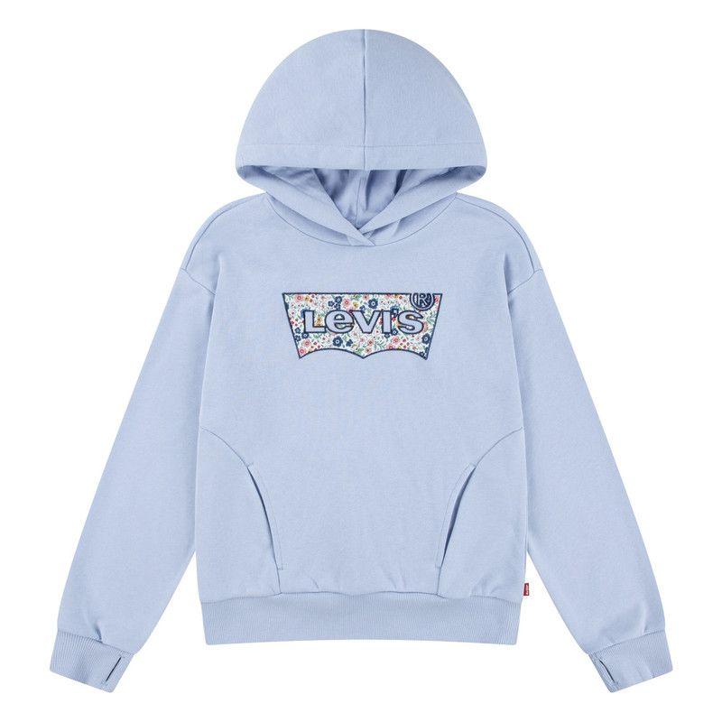 Poleron Niña Hoddie Batwing Lila Levis 31M244-B0G-3-0