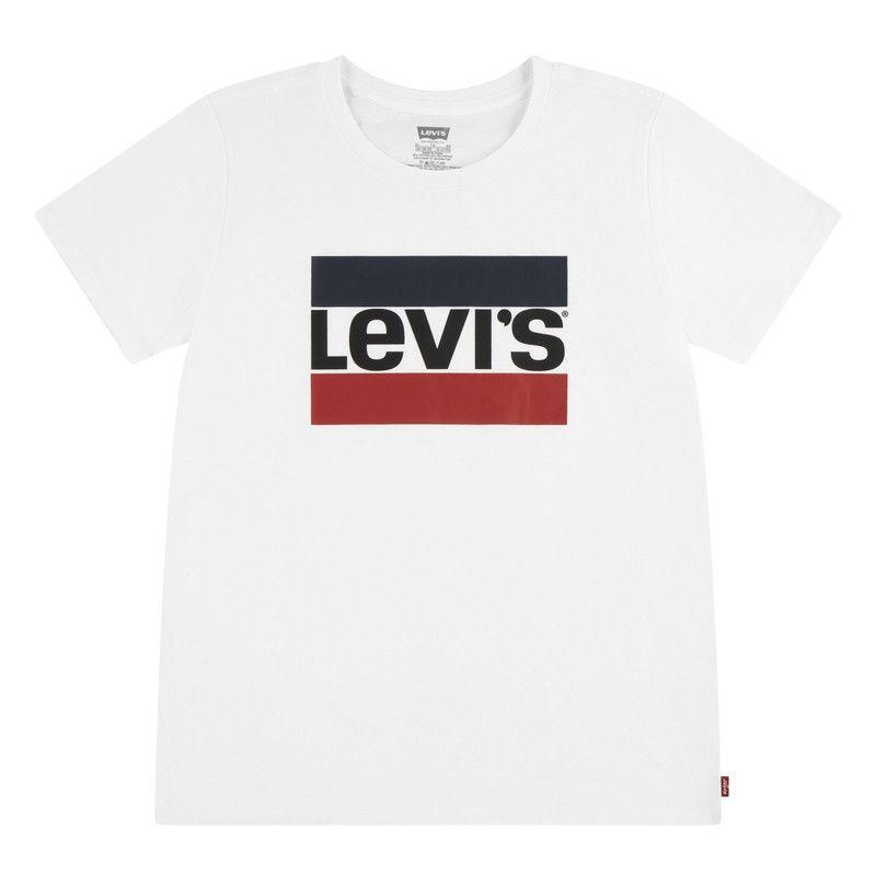 Polera Niña Sportswear Blanco Levis 31K827-001-4-0