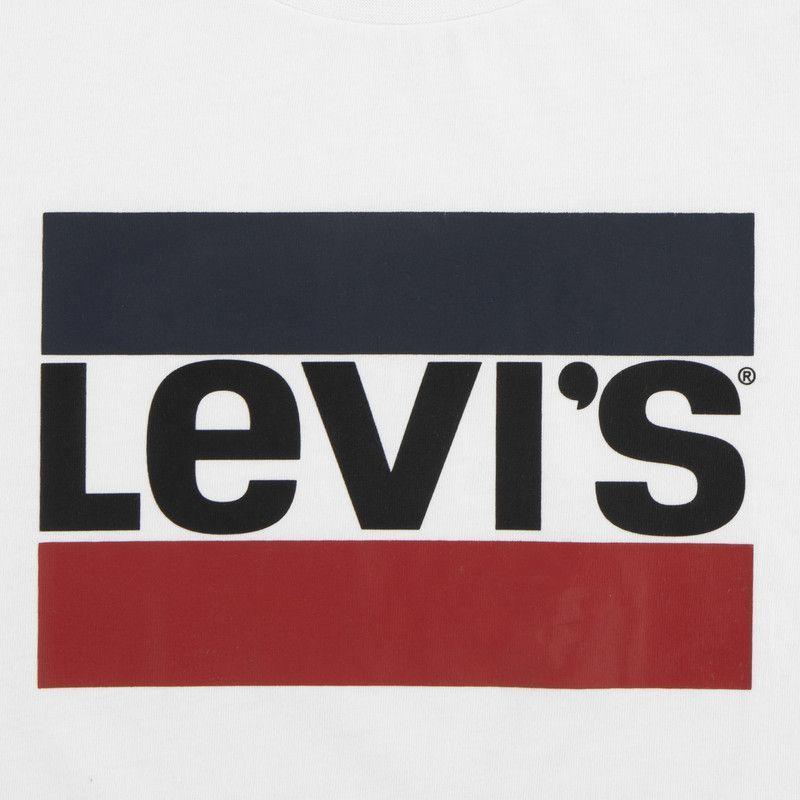 Polera Niña Sportswear Blanco Levis 31K827-001-4-2
