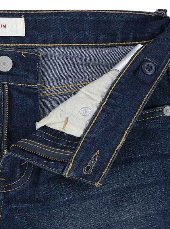 Jeans Niño 511 Slim Azul Oscuro Levis-3