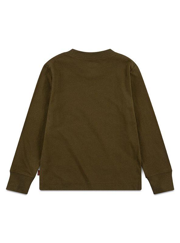 Polera Niño ML Batwing  Verde Olivo Levis-1