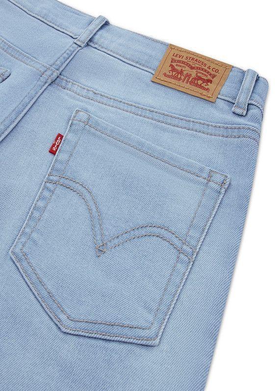 Jeans Niña 726 High Rise Flare Azul Claro Levis-2