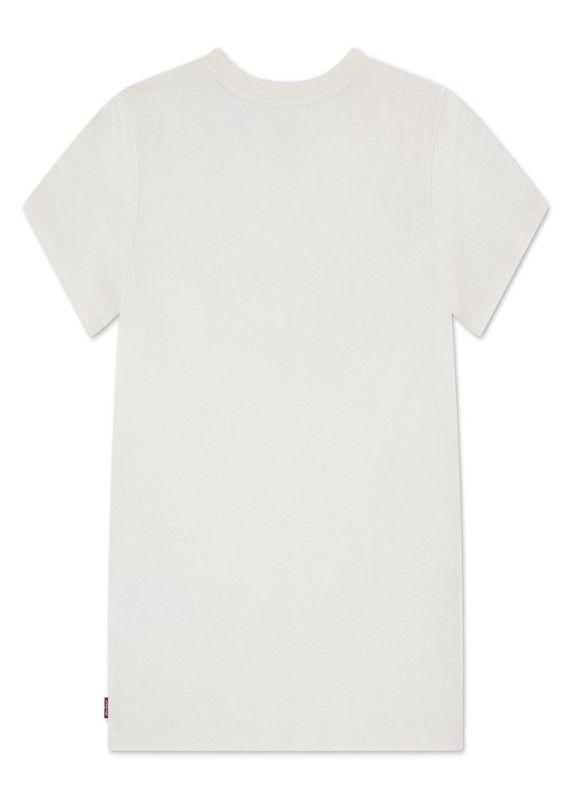 Polera Niña MC Batwing Blanco Levis-1