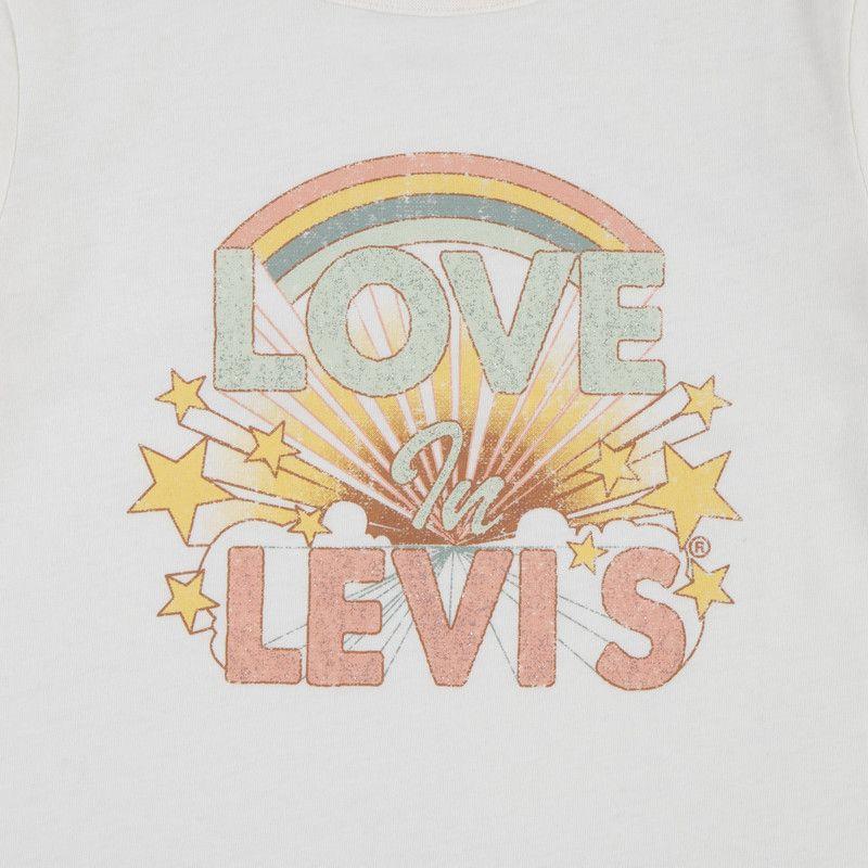 Polera Niña MC Blanco Levis 41M159-W86-S-2
