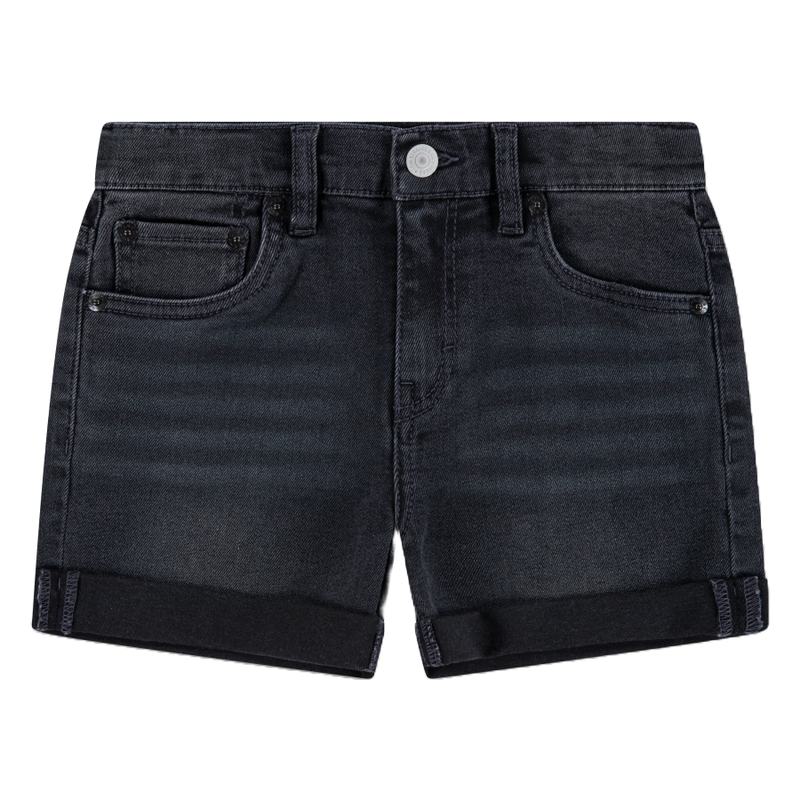Short Niña Girlfriend Negro Levis-0