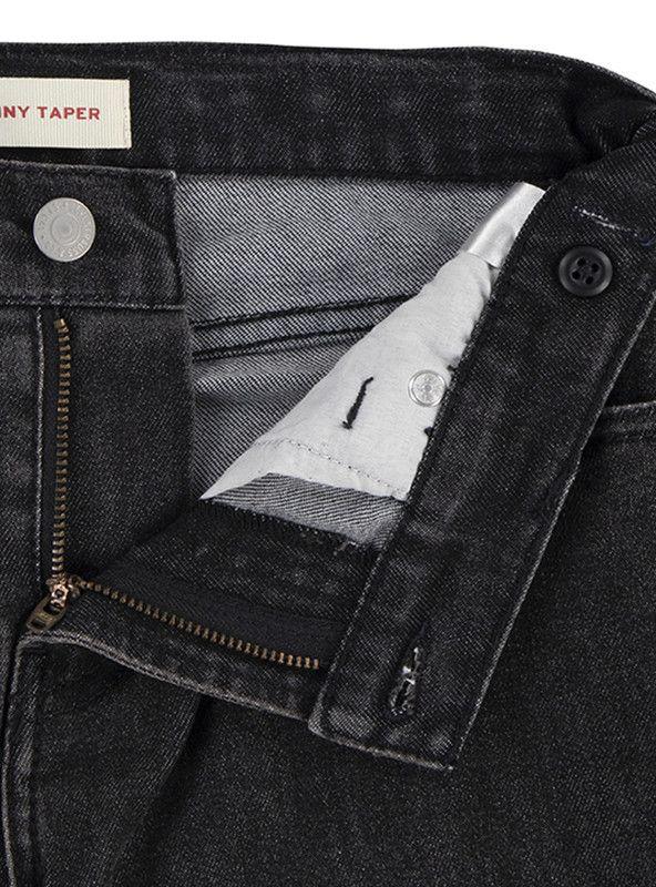 Jeans Niño Skinny Taper Negro Levis-3