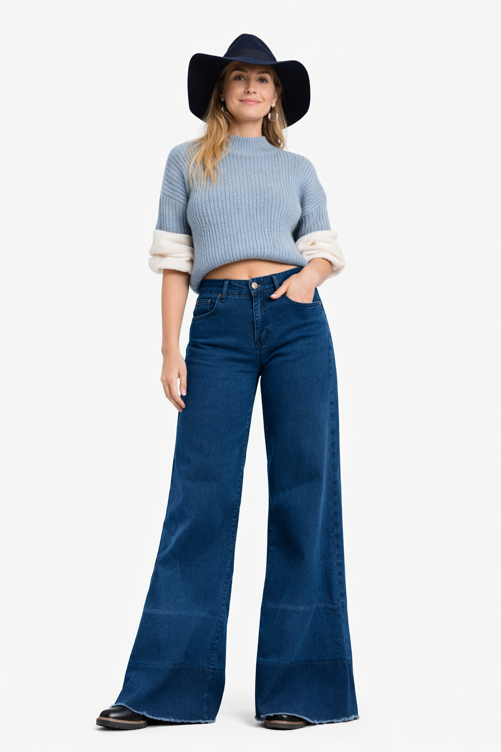 Jeans Pompeya Azul-0