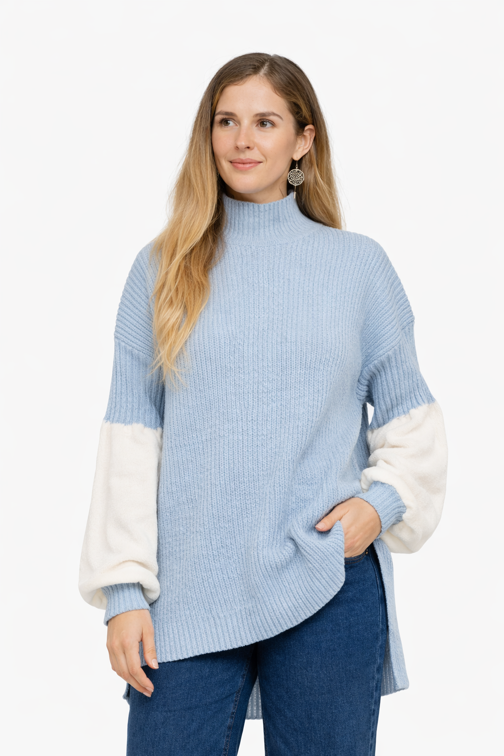 Chaleco Grecia Celeste-2