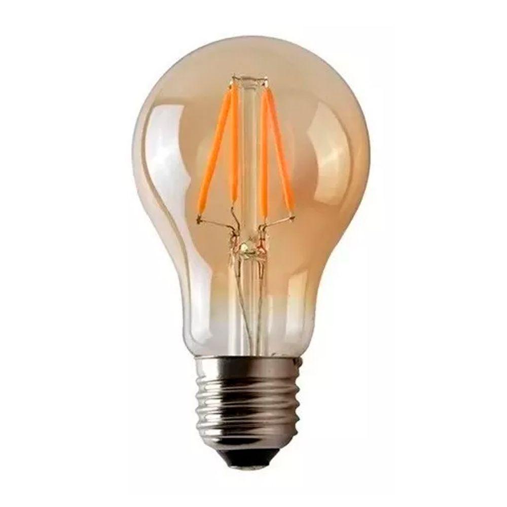 Ampolleta Deco A60 8w Clear 2500k Filament Led E27-0