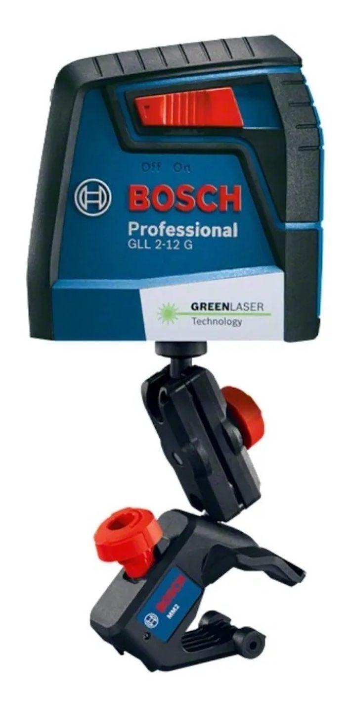 Nivel Láser Líneas Verdes Cruzadas Bosch Gll 2-12 G-1
