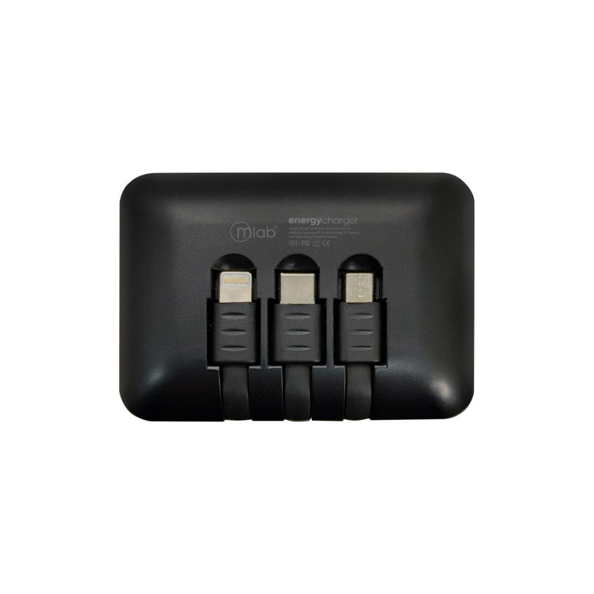 AUDIFONO MLAB TWS ENERGY CHARGER + WIRED POWERBANK 2000MAH-1