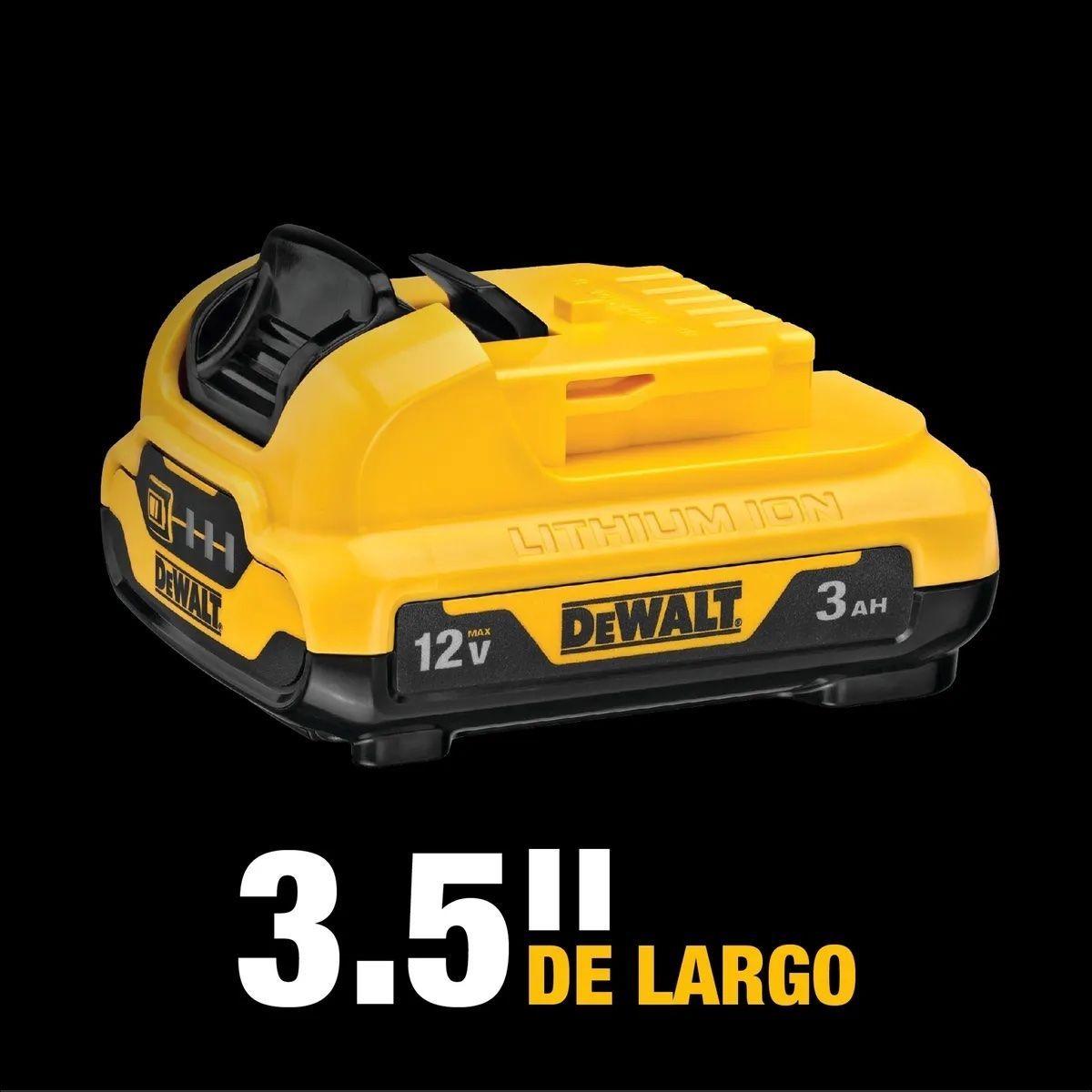 Pack 2 Baterías Ion De Litio 12v Dewalt Dcb124-2b3-5