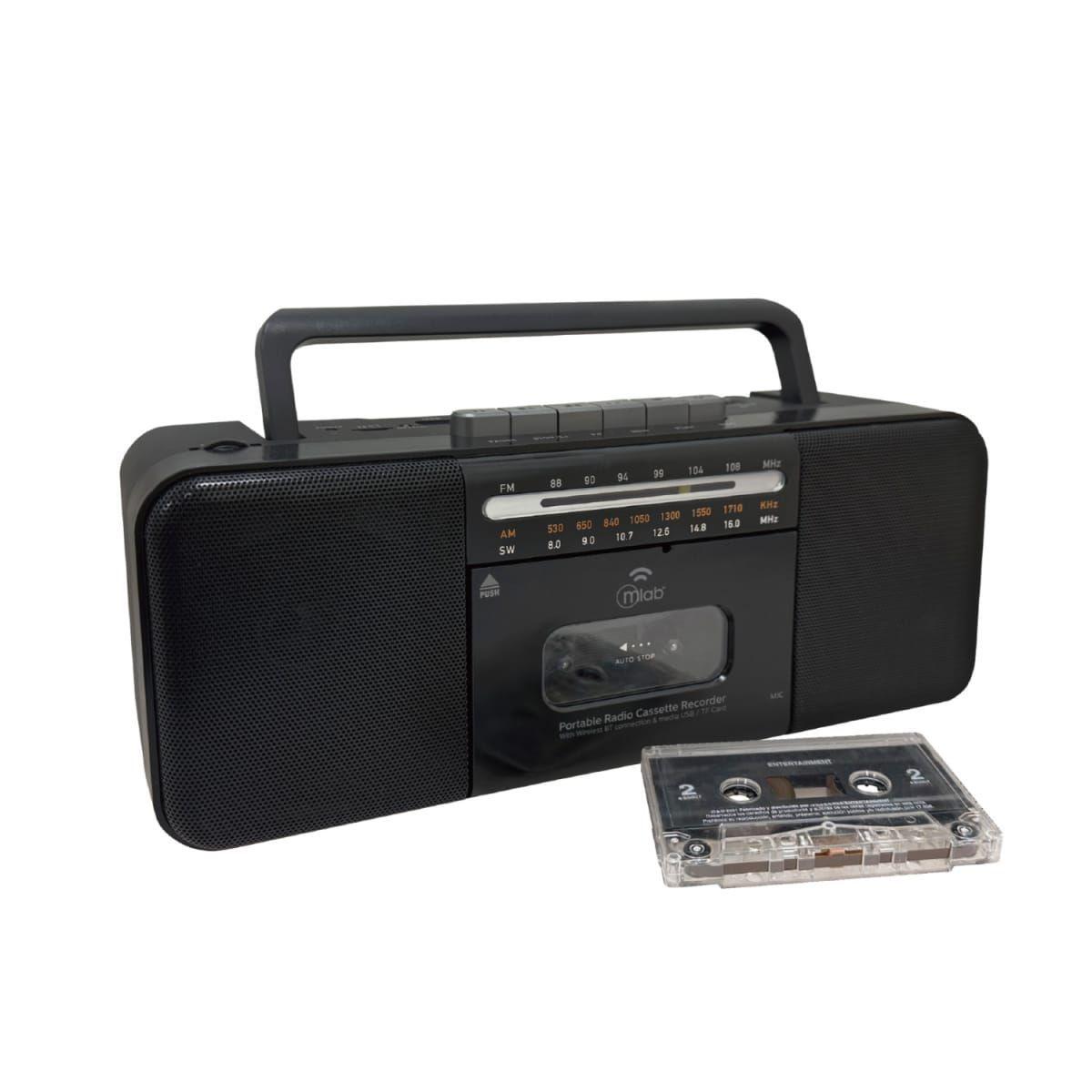 MLAB RADIO RETRO CASSETTE RECARGABLE CF-28-4