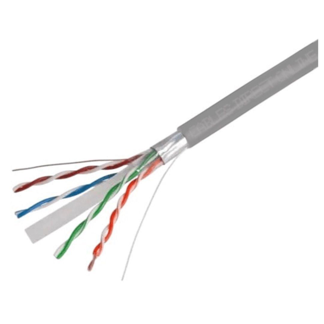 Cable FTP Cat 6 100m - Ideal para Oficinas y Hogares-2