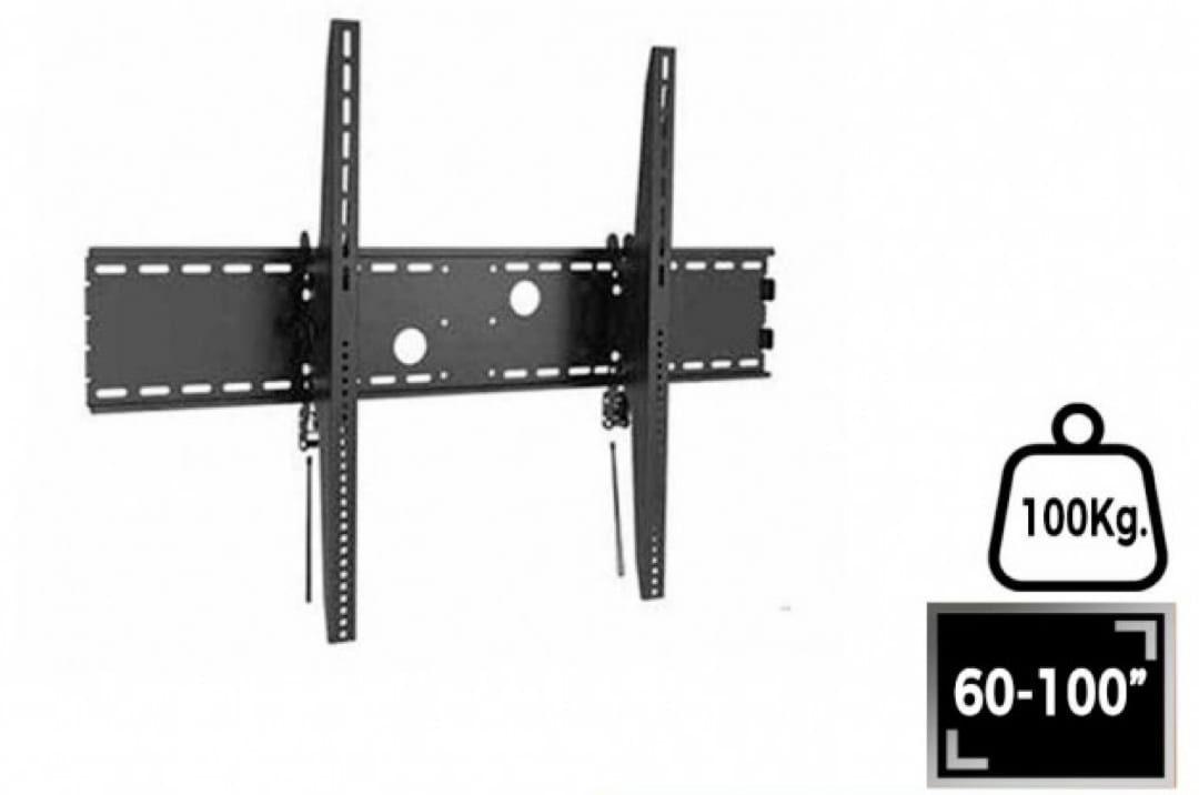 SOPORTE PARA TV LCD LED UNIVERSAL REGULABLE 60-100 VMAX 100KG-0