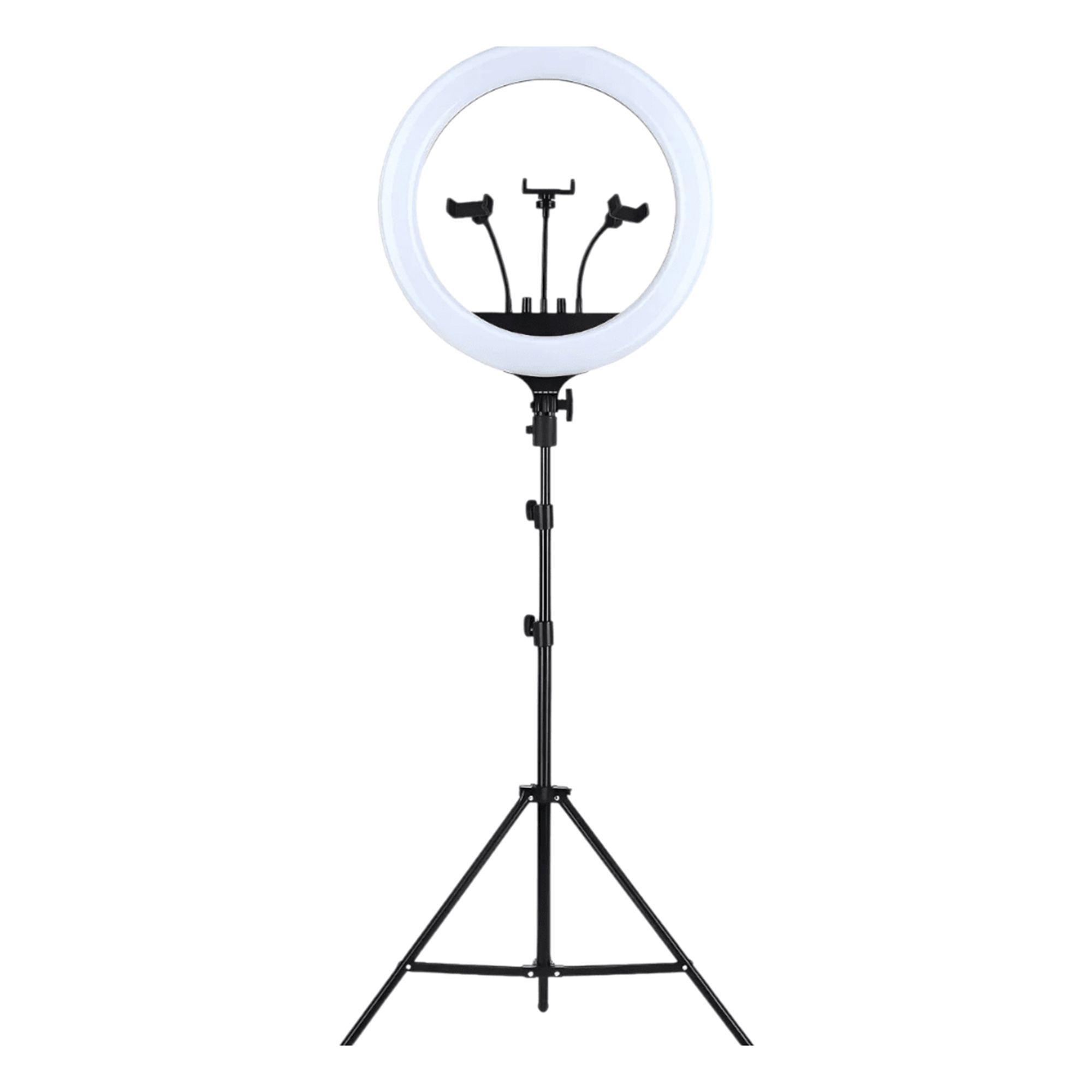 Aro de Luz LED 38 cm LJJ-38 con Trípode Profesional-0