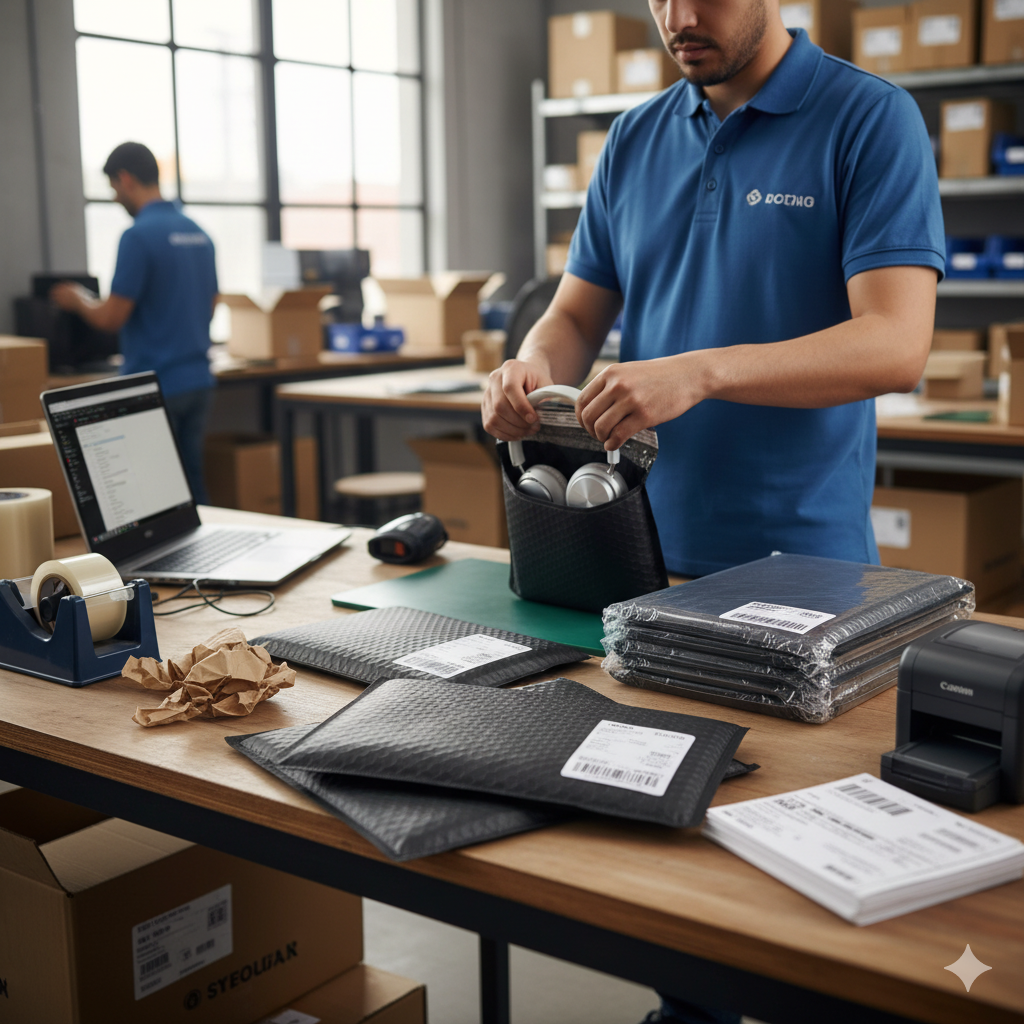 10 Sobres Acolchados Negros 20x29 cm - 135g-2