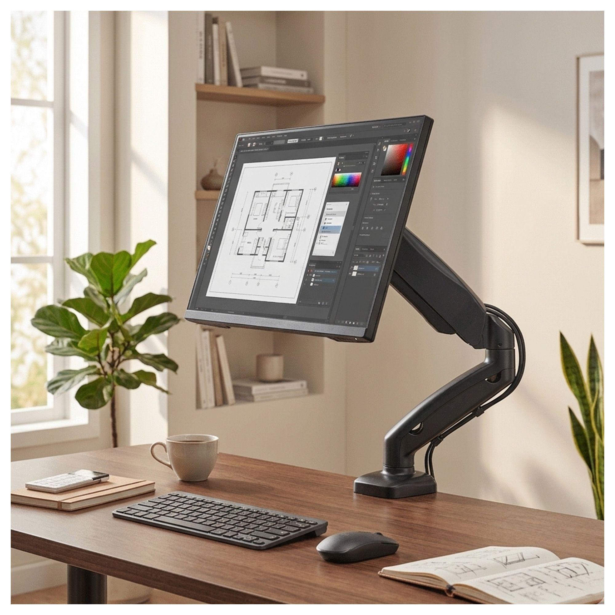 Soporte de Mesa Monitor 17-32" Ergonómico DY-01-3