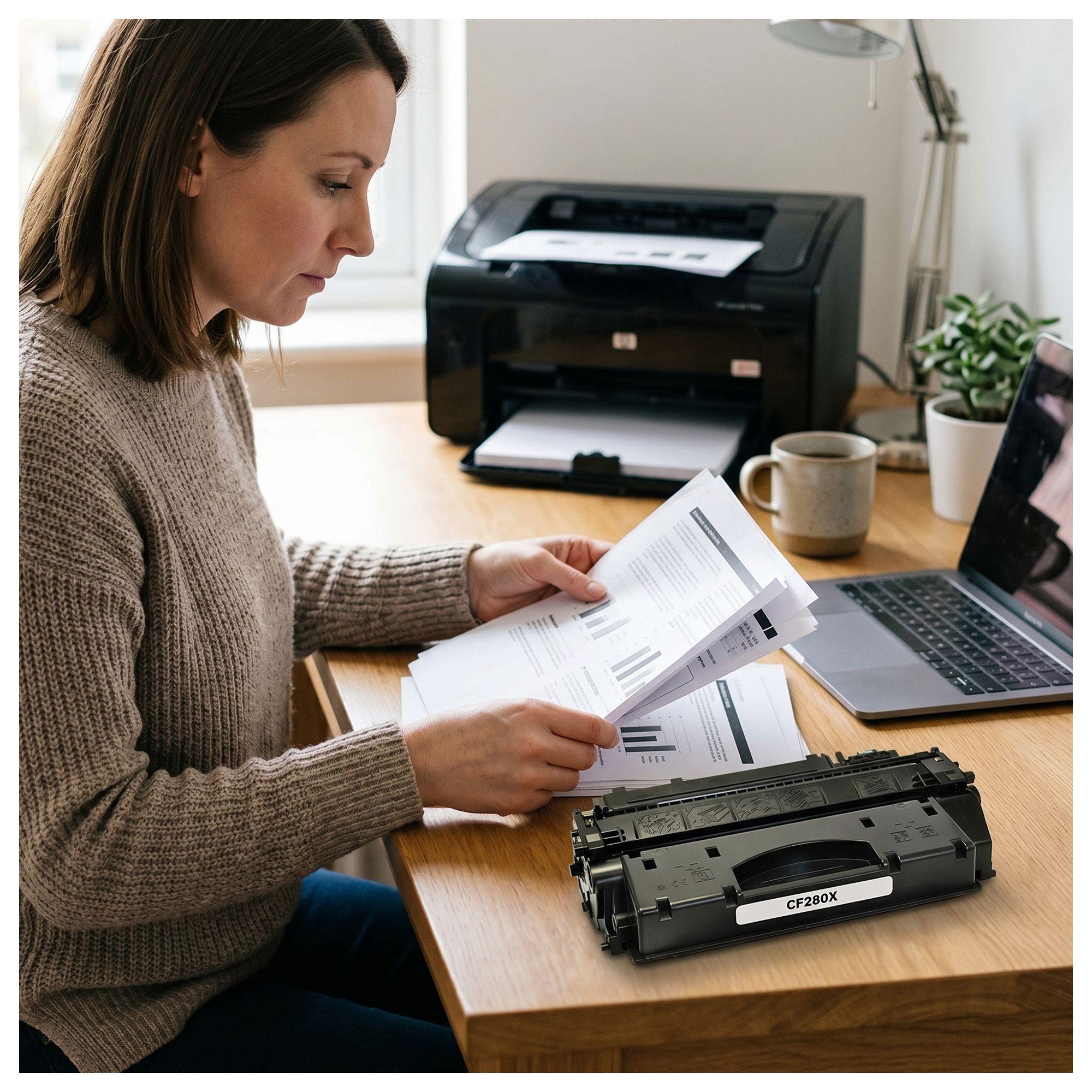 Toner compatible para Hp 80X Negro CF280X Laserjet Pro M425-6