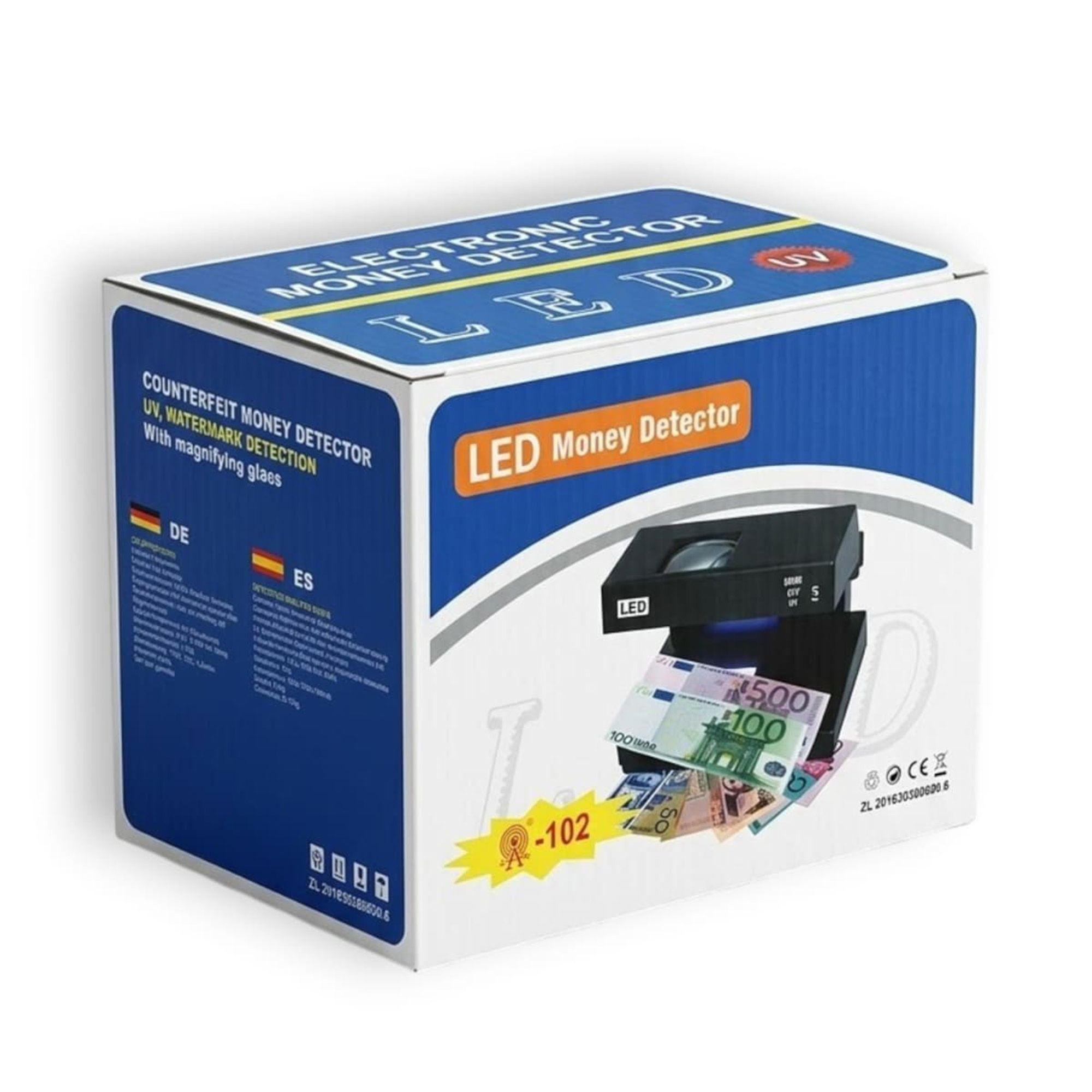 A-102 Detector Profesional de Billetes - Negro-4