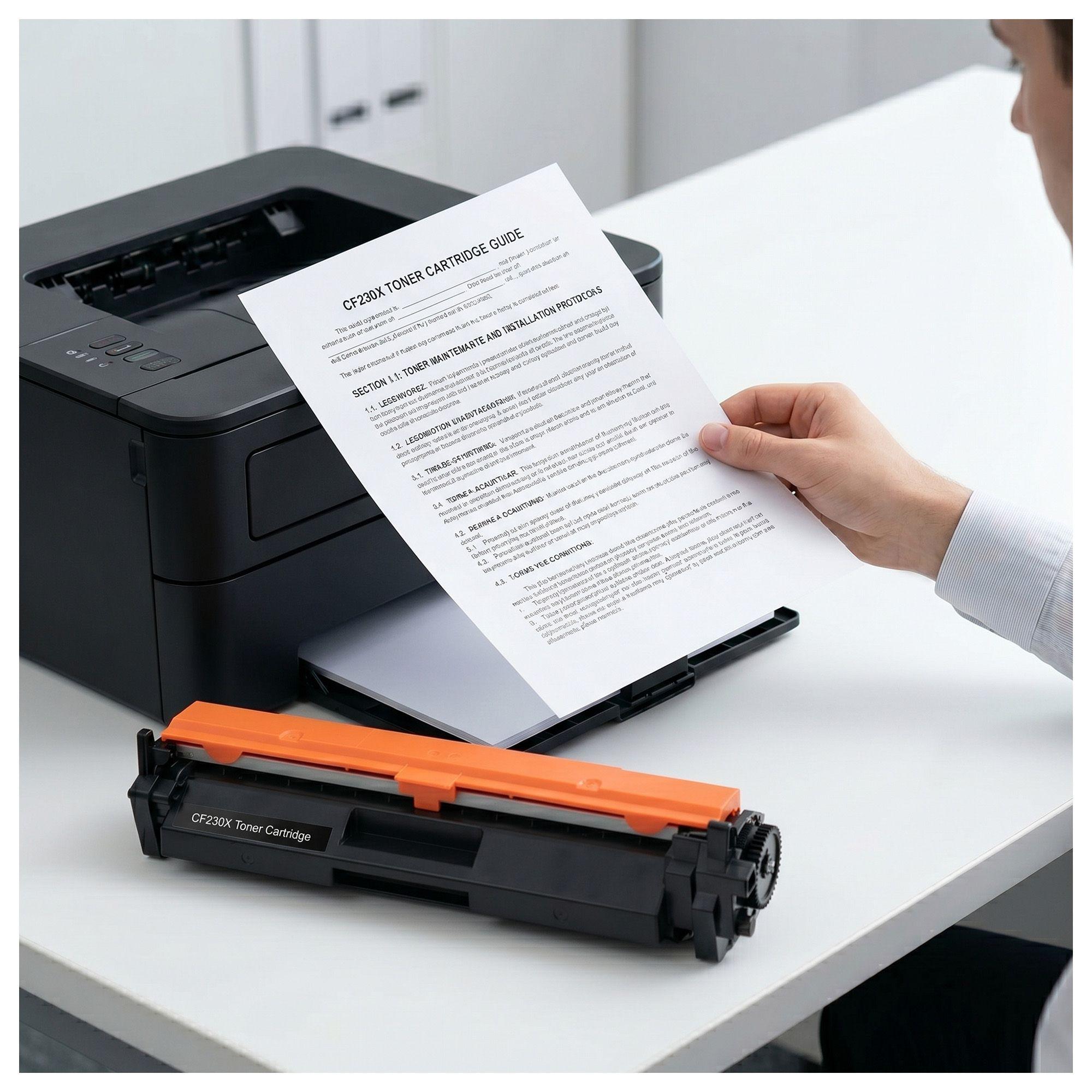 Toner compatible para Hp 30X Negro CF230X Laserjet Pro M26NW-3