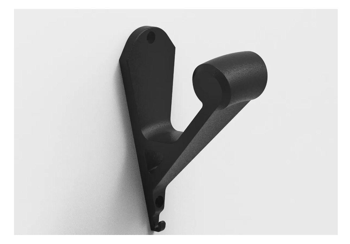 Colgador  Soporte De Pared Para Casco De Moto-0