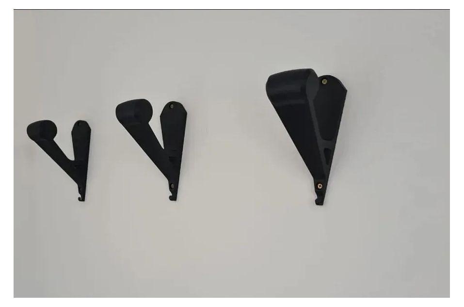 Colgador  Soporte De Pared Para Casco De Moto-3