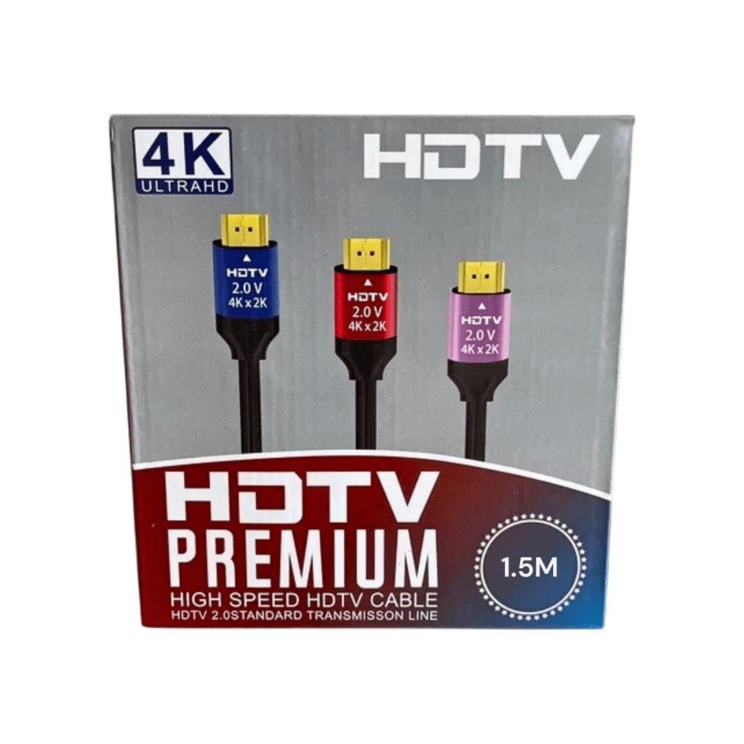 Cable Hdmi 4K Uhd 120hz 2160p Alta Velocidad 1.5 MT Pack 1-6