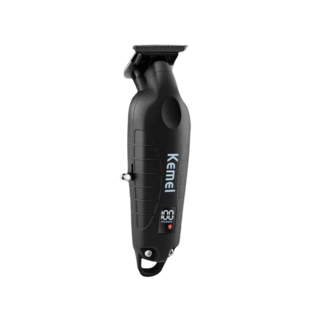 Kemei KM-2293: Cortapelo Recargable y LCD Profesional-3
