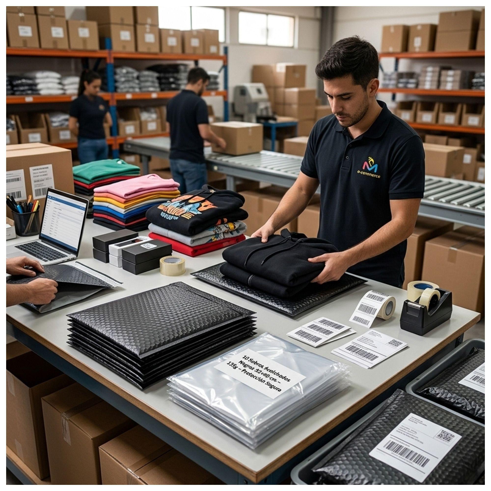 Pack 10 Sobres Burbuja Negros 32x46 cm-2