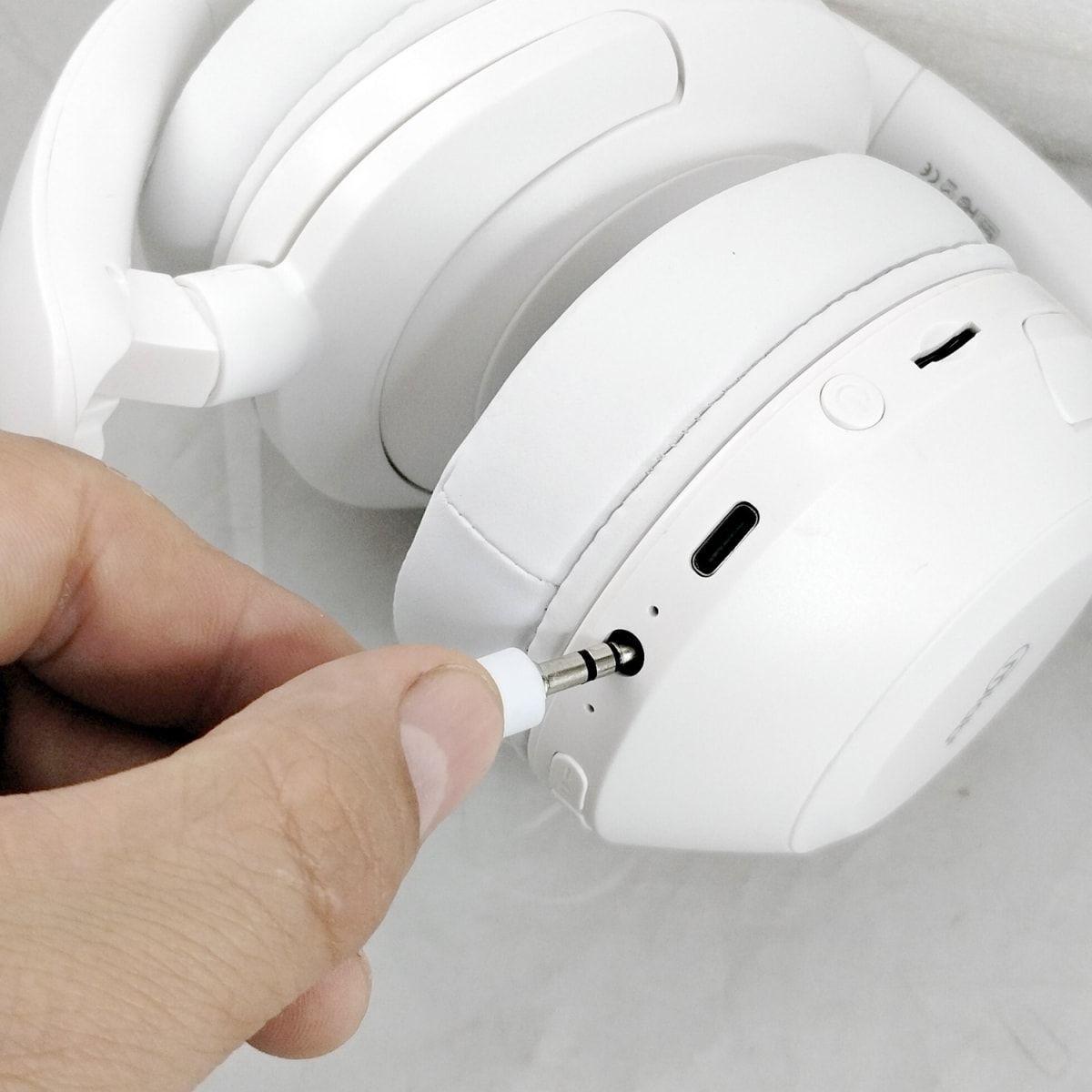 MLAB AUDIFONO BLUETOOTH TYPE C SOFT COMFORT WHITE-4