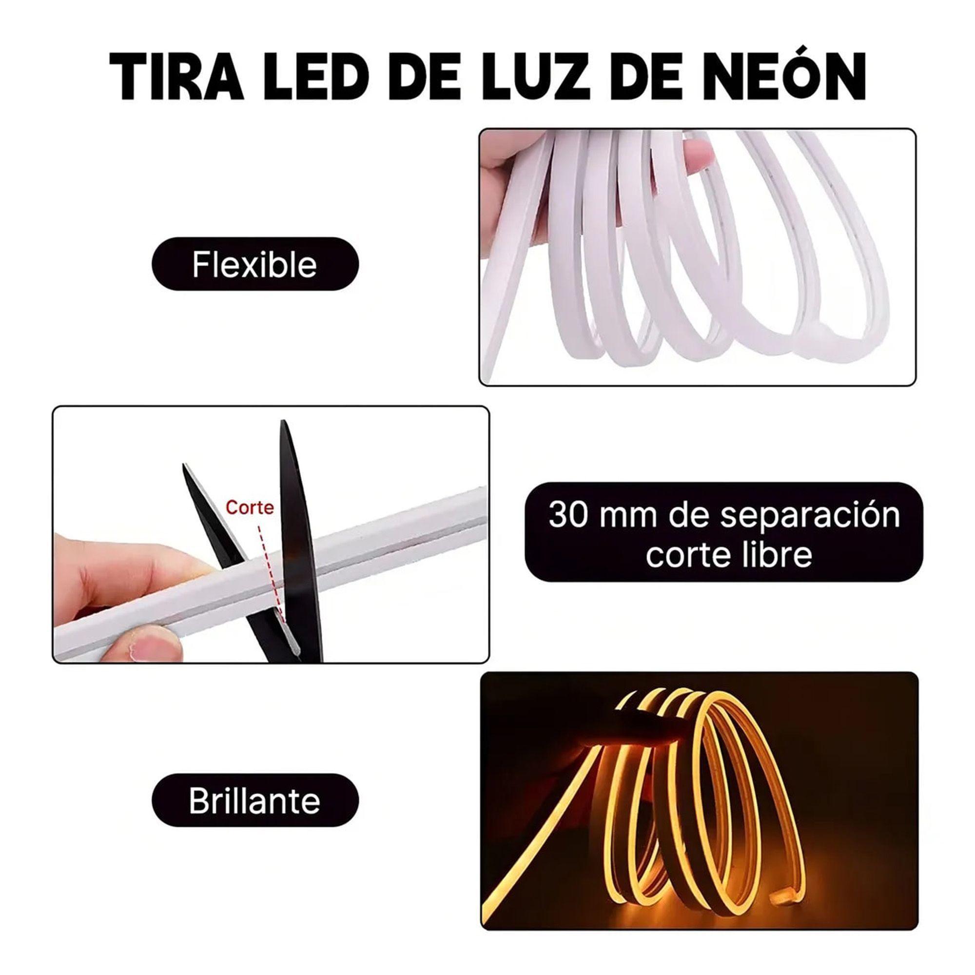 Luces LED RGB WiFi 5 m USB Tira Inteligente Multicolor-5