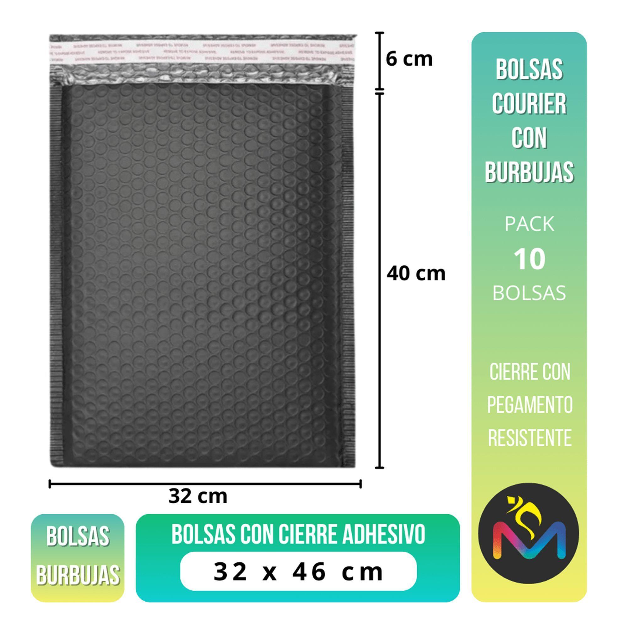 10 Sobres Acolchados Negros 32x46 cm - 135g-5