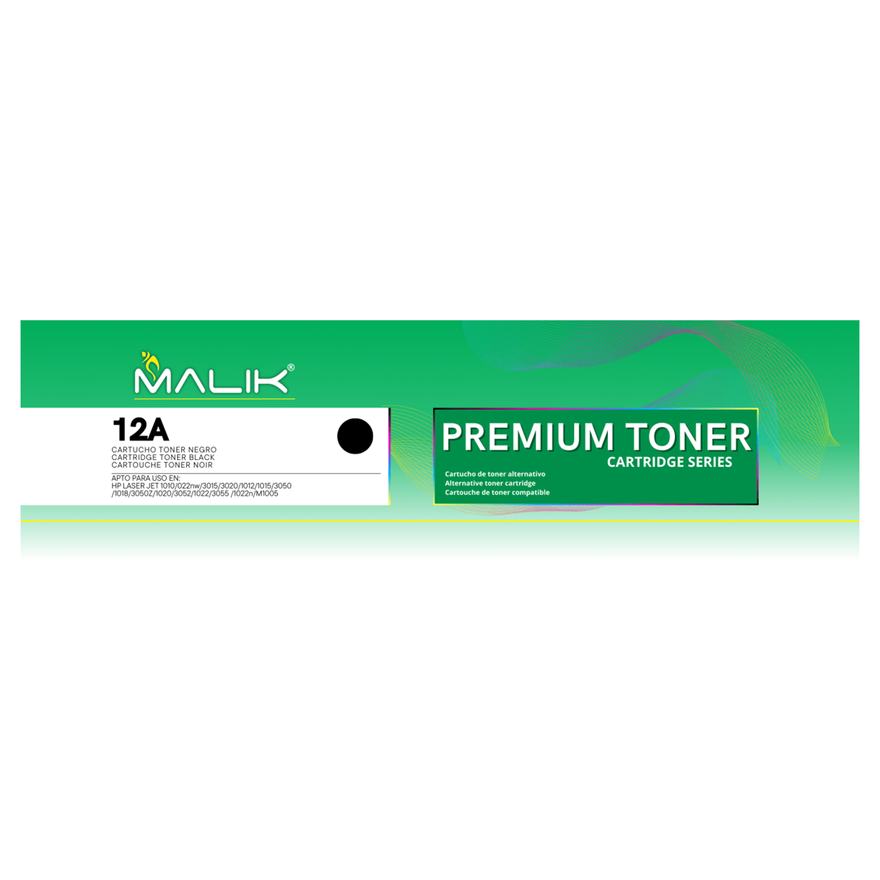 Toner compatible para Hp 12A Negro Q2612A Laserjet 3052-1