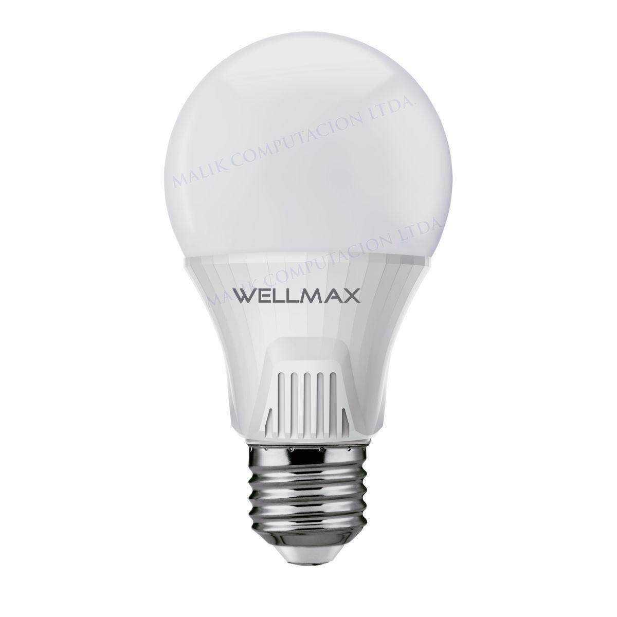 Ampolletas Wellmax 11w 1000lm Certificada Sec E27 Luz Calida-1