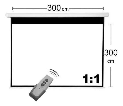 Telon Mural Electric Premium Malik 3.00m x 3.00m (167´´ Diagonal) 1:1 con C/R Pack 2-2
