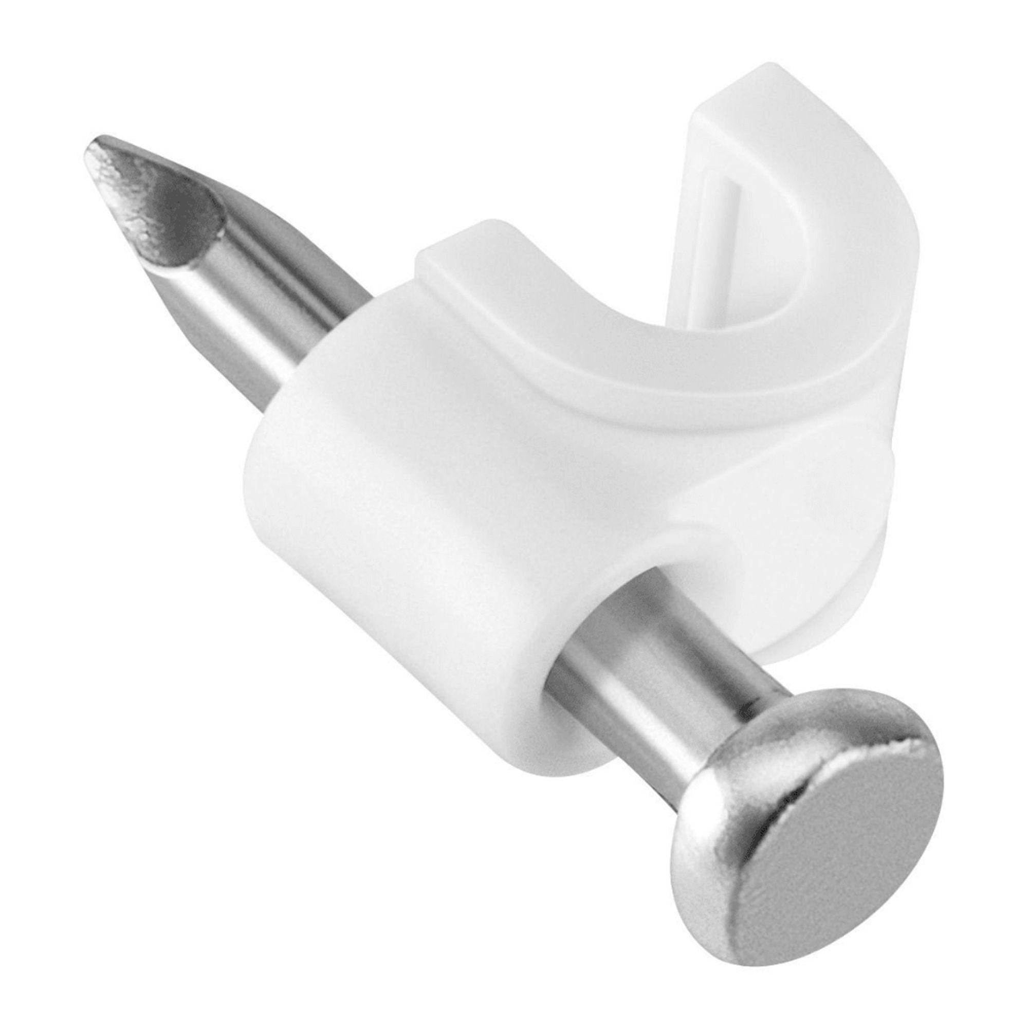Grapas para Cable 12mm Calidad Reforzada - Pack 500 Unidades-0