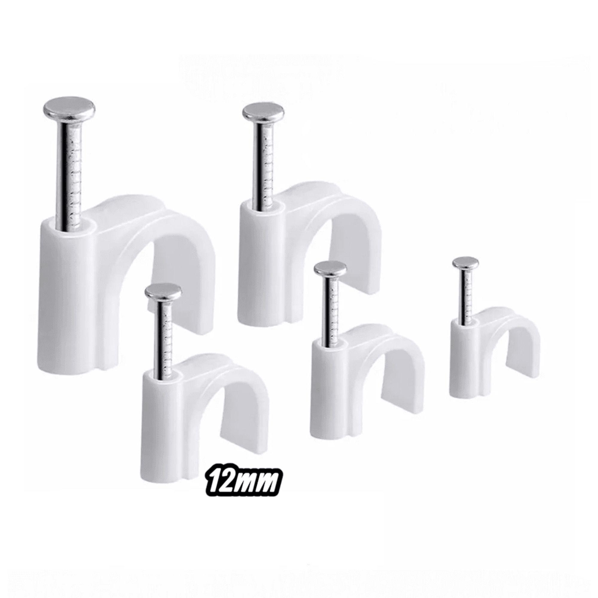 Grapas para Cable 12mm Calidad Reforzada - Pack 500 Unidades-7