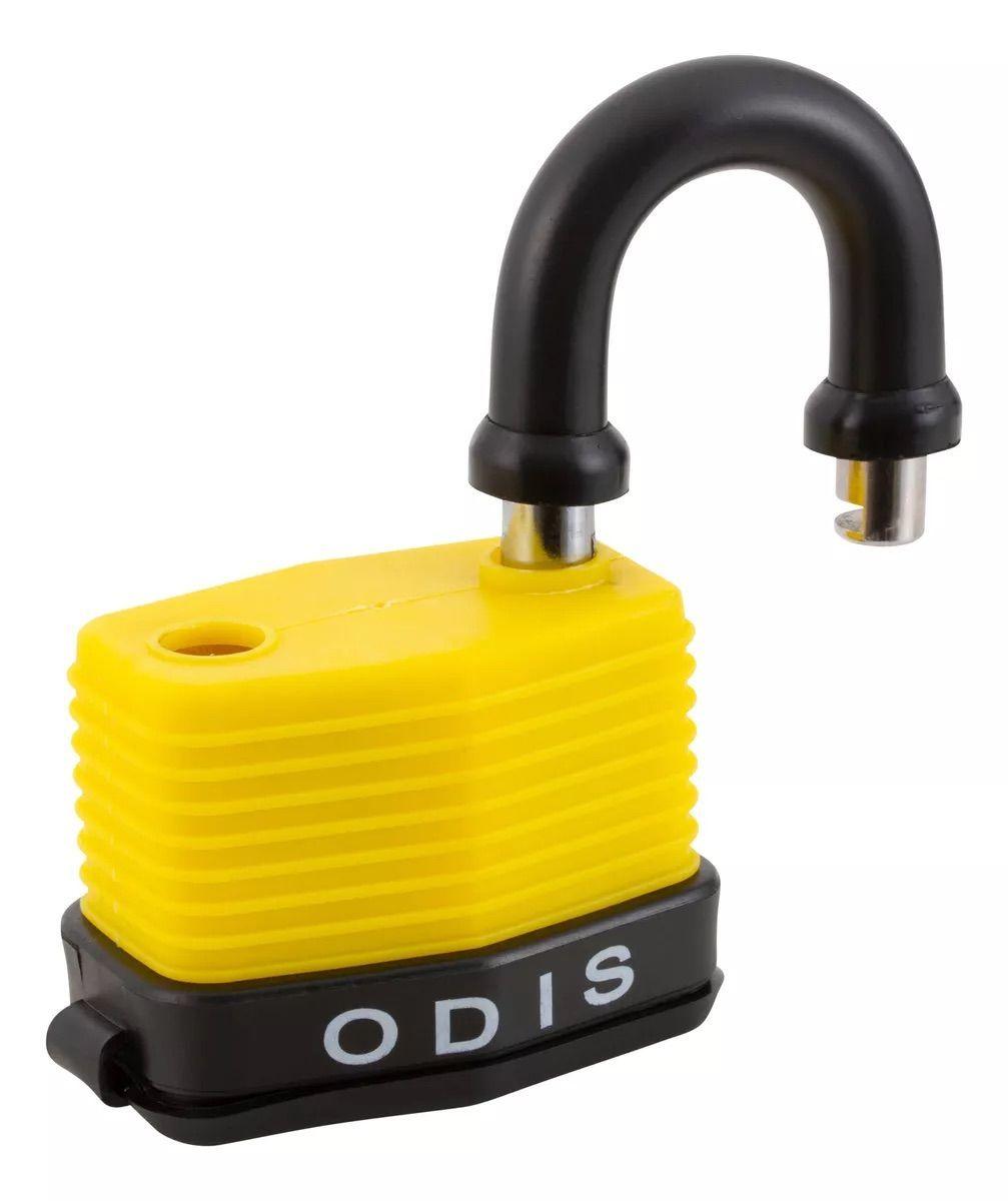 PACK X 3 Candado Odis Waterproof 49 49mm Combinación - Waterproof-1